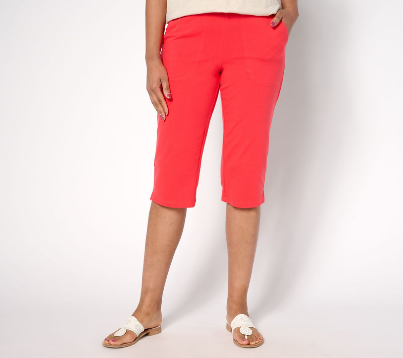 Denim & Co. Regular Duo Stretch Skimmer with Pockets — View 7
