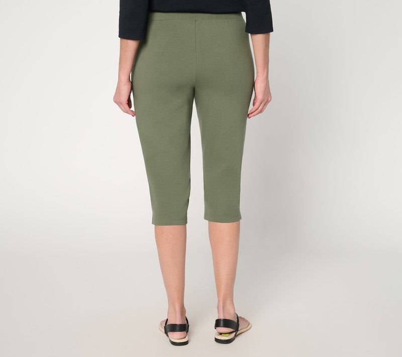 Denim & Co. Regular Duo Stretch Skimmer with Pockets — View 16