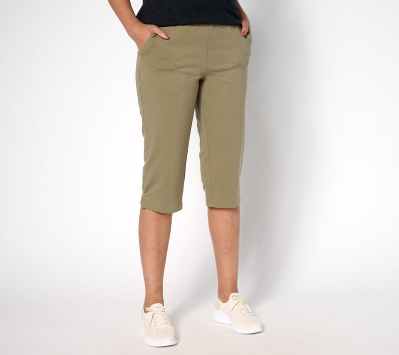 Denim & Co. Regular Duo Stretch Skimmer with Pockets — View 11