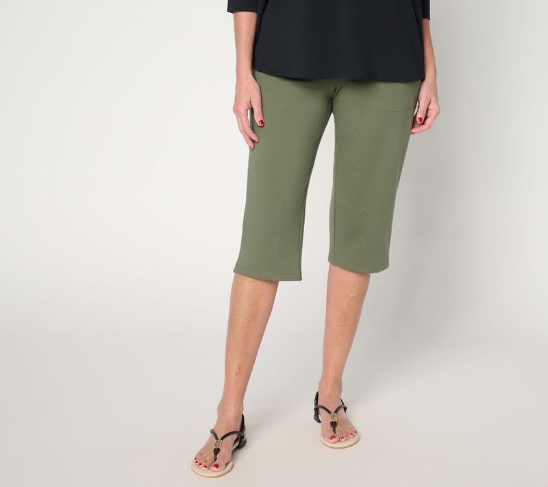 Denim & Co. Regular Duo Stretch Skimmer with Pockets — View 22