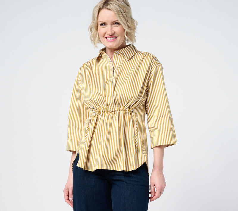 Carla Rockmore Collection Regular 3/4-Sleeve Shirt — View 16