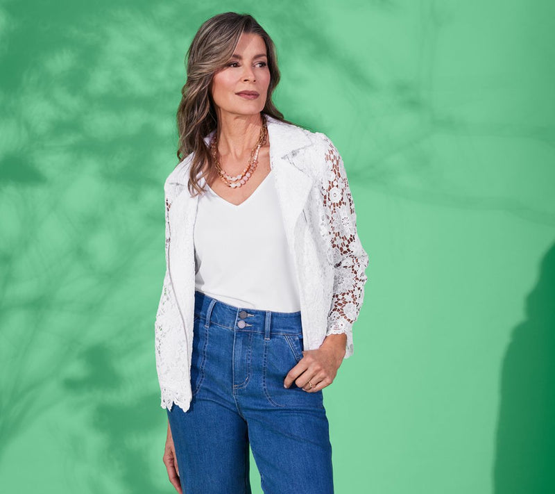 Susan Graver Modern Essentials Liquid Knit V-Neck Tank — View 17