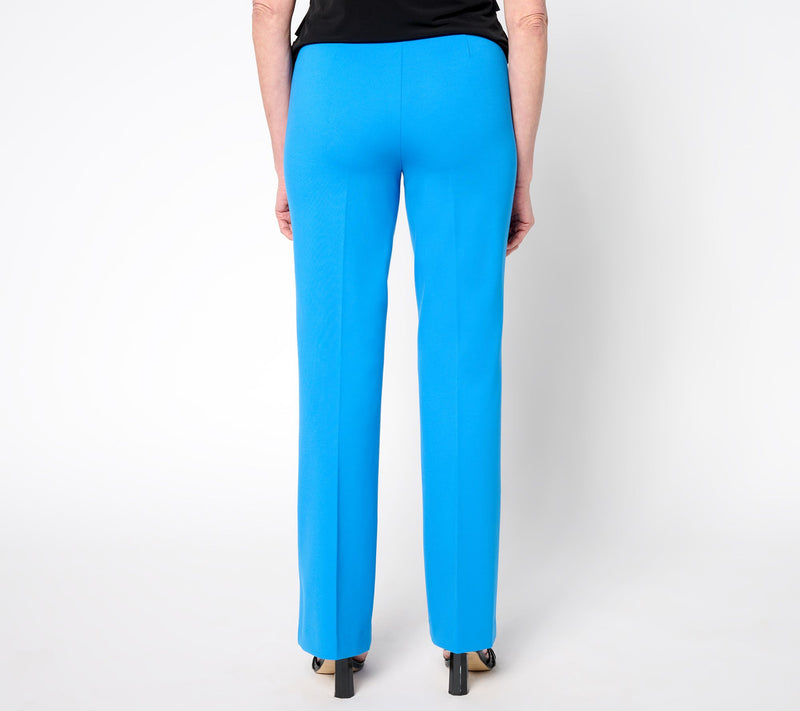 Tailored by Susan Graver Regular Sleek Ponte Boot-Cut Pants — View 4