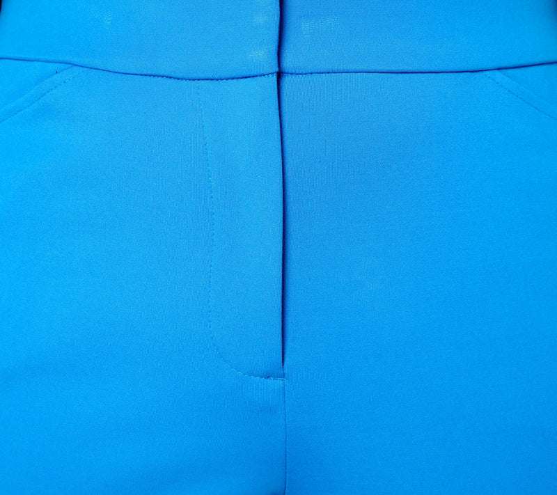 Tailored by Susan Graver Petite Sleek Ponte Boot-Cut Pants — View 6