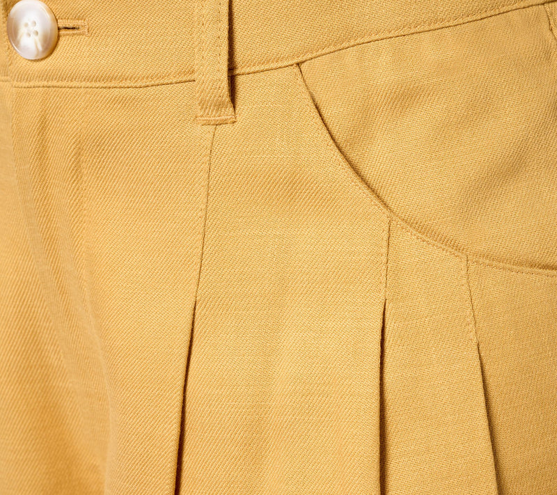 Me by Jennie Garth Petite Cara Twill Cropped Wide Leg Pants — View 11
