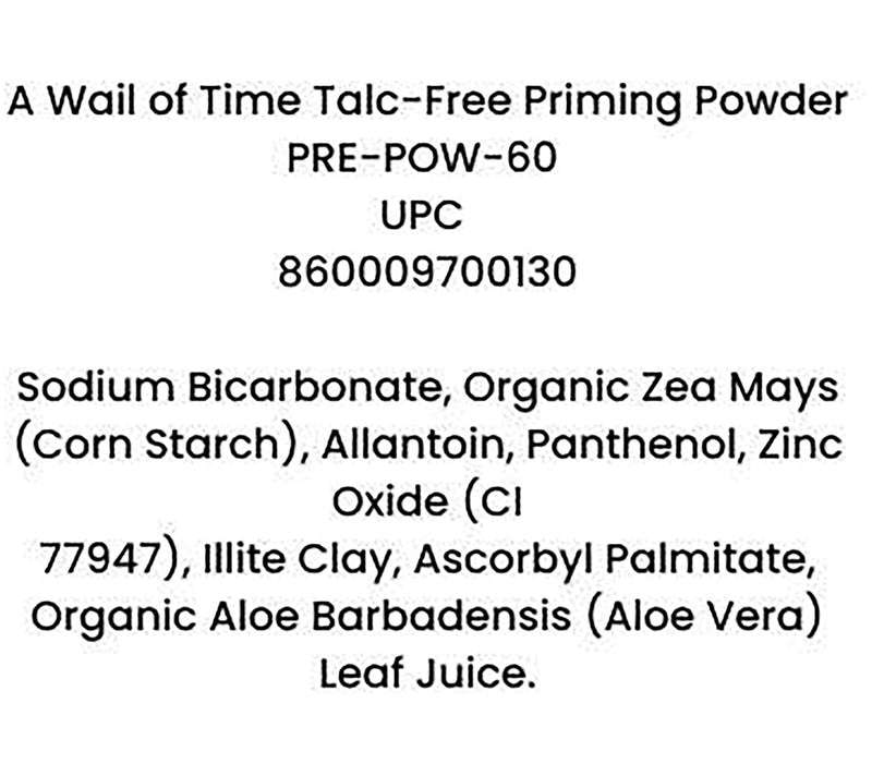 Crybaby Wax A Wail of a Time Talc-Free Priming Powder — View 6