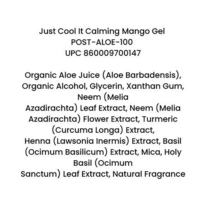 Crybaby Wax Just Cool It Calming Mango Gel — View 7