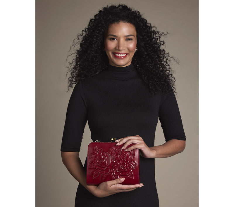 Patricia Nash Leather Amari Frame Crossbody — View 14