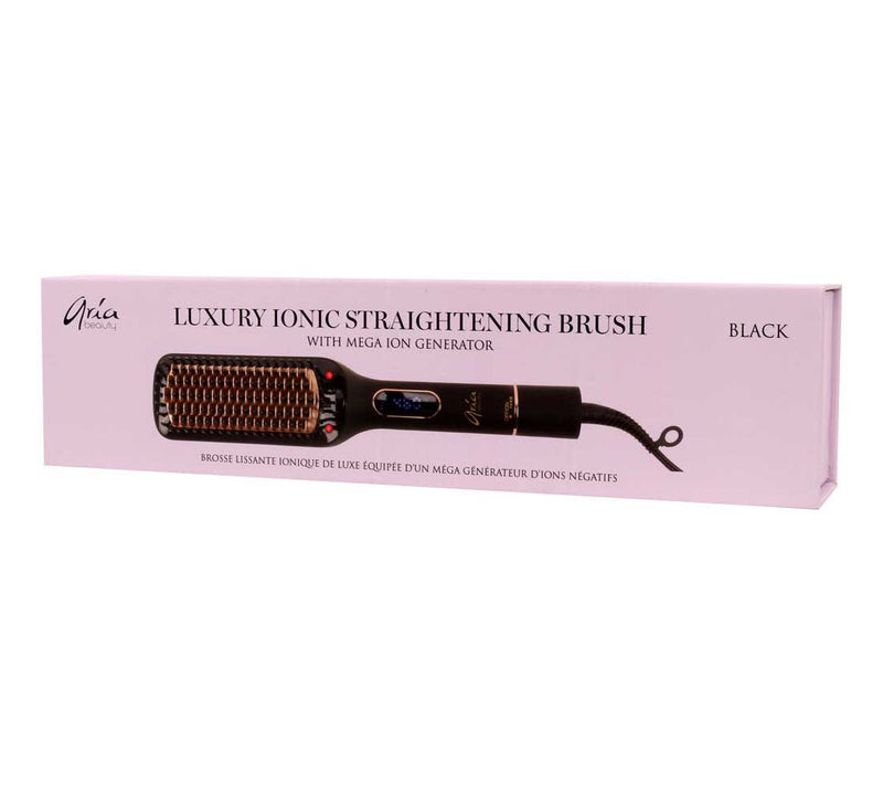 Aria Luxury Ionic Straightening Brush — View 3