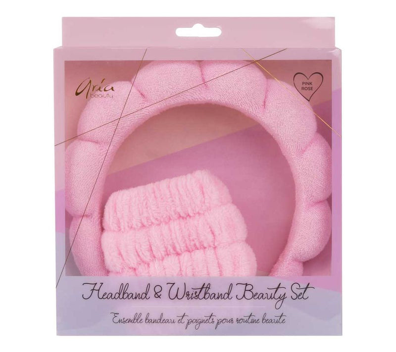 Aria Headband and Wristband Beauty Set — Main view