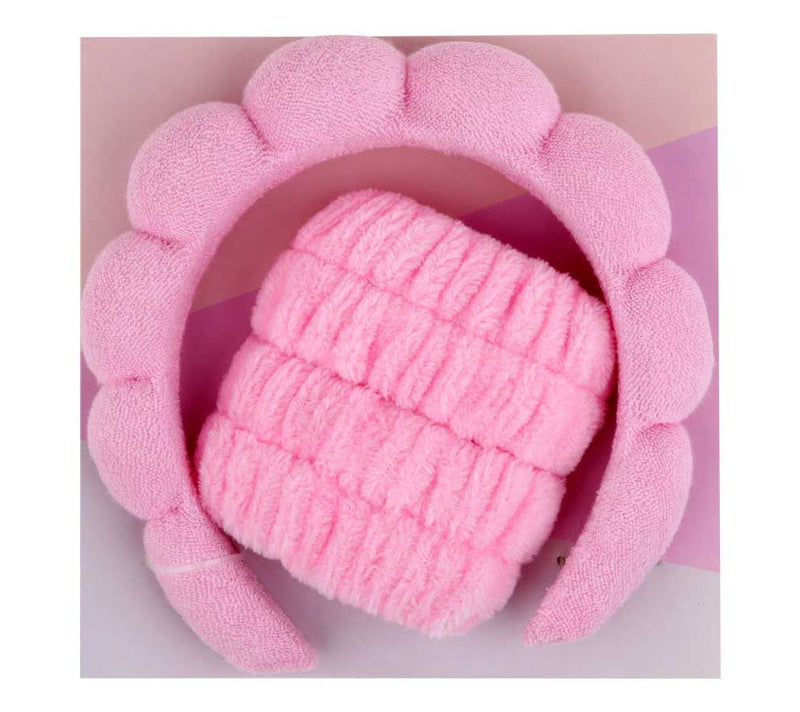 Aria Headband and Wristband Beauty Set — View 3