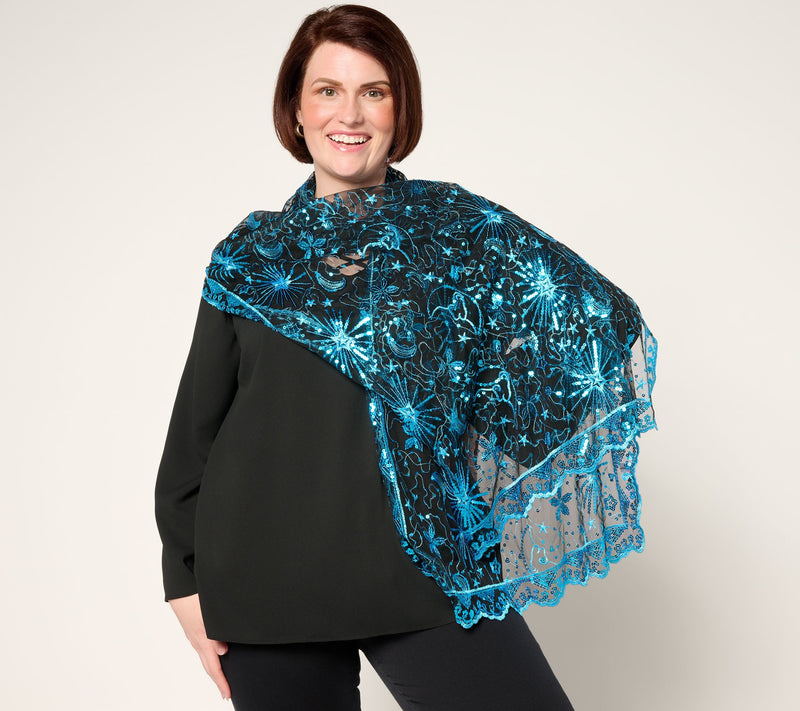 Kirks Folly DreamKeeper Celestial Goddess Fairy Shawl — View 3