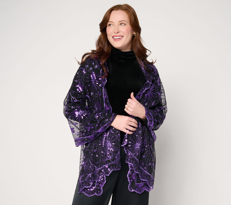 Kirks Folly DreamKeeper Celestial Goddess Fairy Shawl — View 9