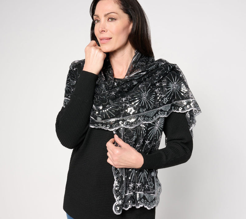 Kirks Folly DreamKeeper Celestial Goddess Fairy Shawl — View 10