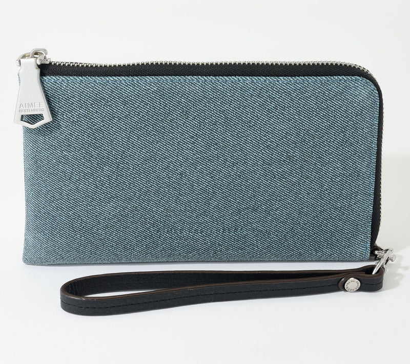 Aimee Kestenberg Leather Large Broadway Wristlet Wallet — View 3