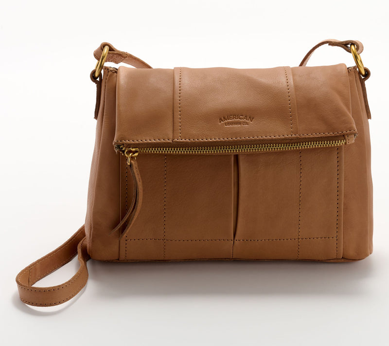 American Leather Co. Leather Lee Double Entry Crossbody — View 11