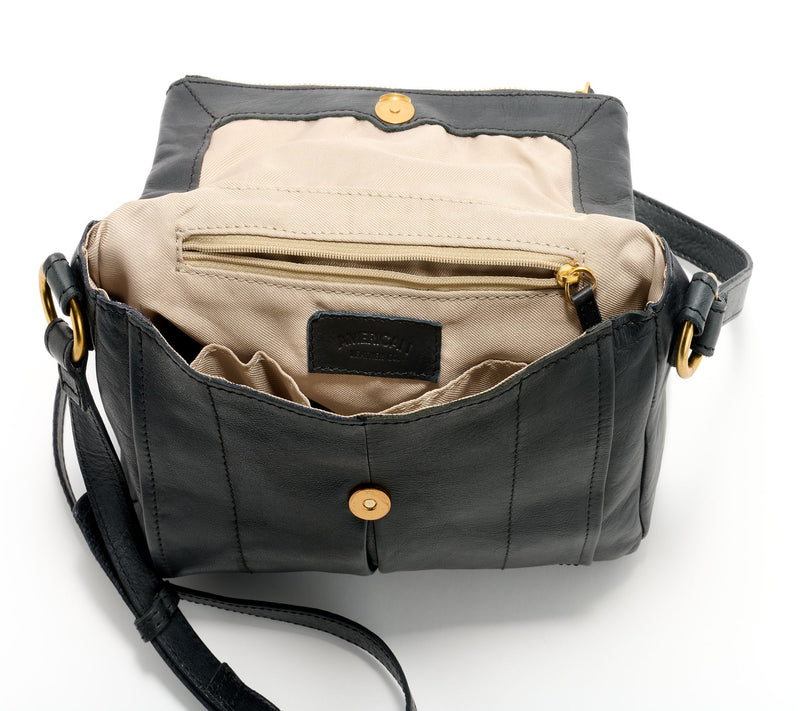 American Leather Co. Leather Lee Double Entry Crossbody — View 15