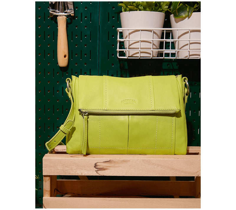 American Leather Co. Leather Lee Double Entry Crossbody — View 18