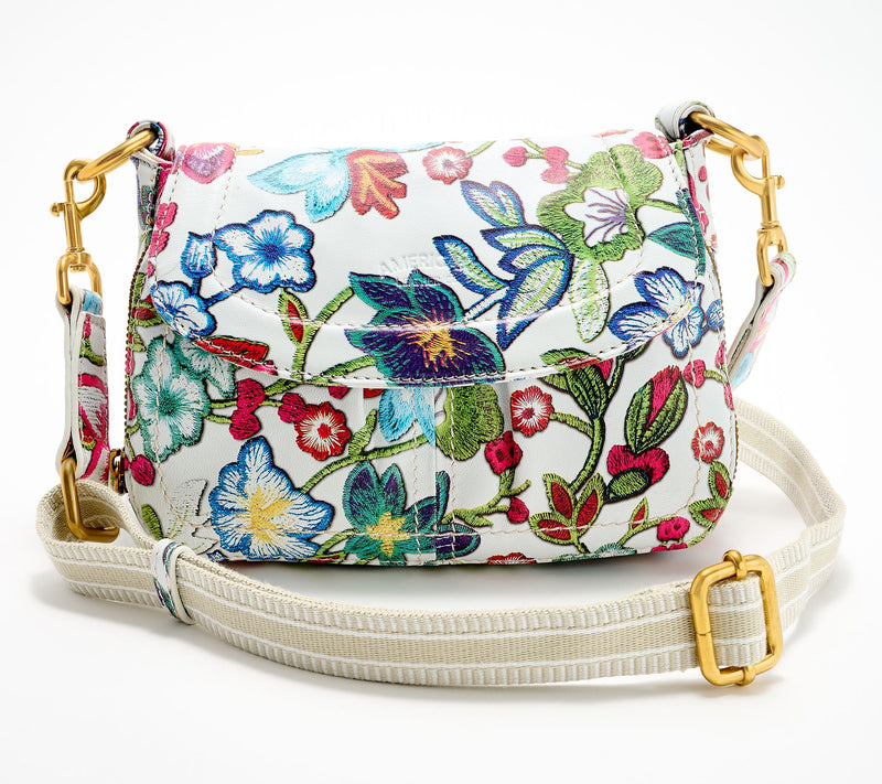 American Leather Co. Leather Mini Marino Crossbody — View 13