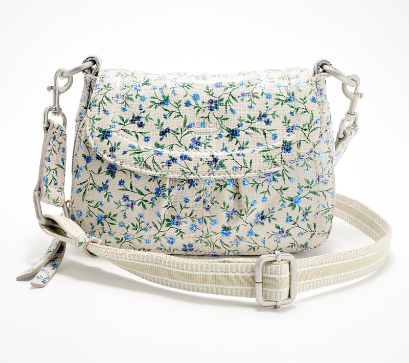 American Leather Co. Leather Mini Marino Crossbody — View 15