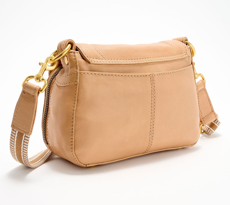 American Leather Co. Leather Mini Marino Crossbody — View 16