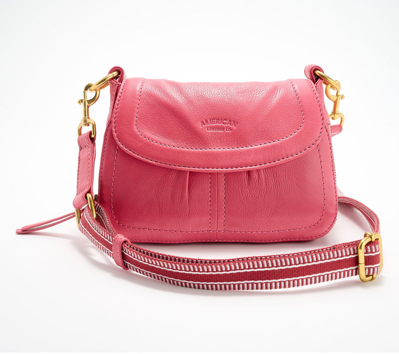 American Leather Co. Leather Mini Marino Crossbody — View 3