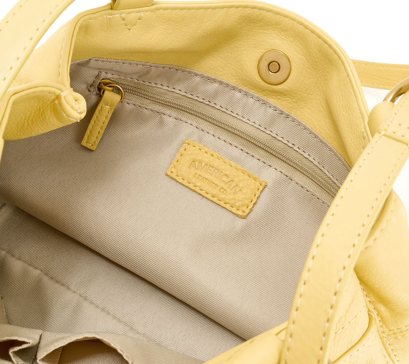 American Leather Co. Leather Parker Convertible Shoulder Bag — View 5
