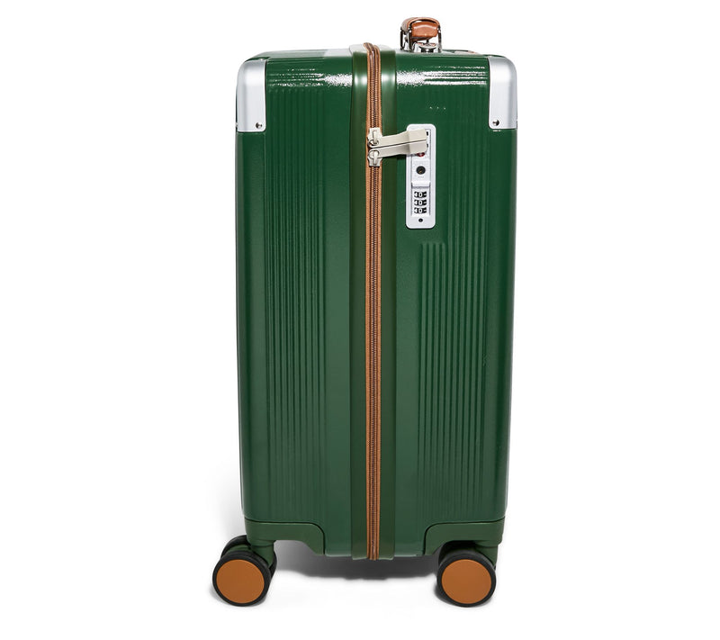 American Leather Co. 20" Hardside Carry-On with Leather Trim — View 5