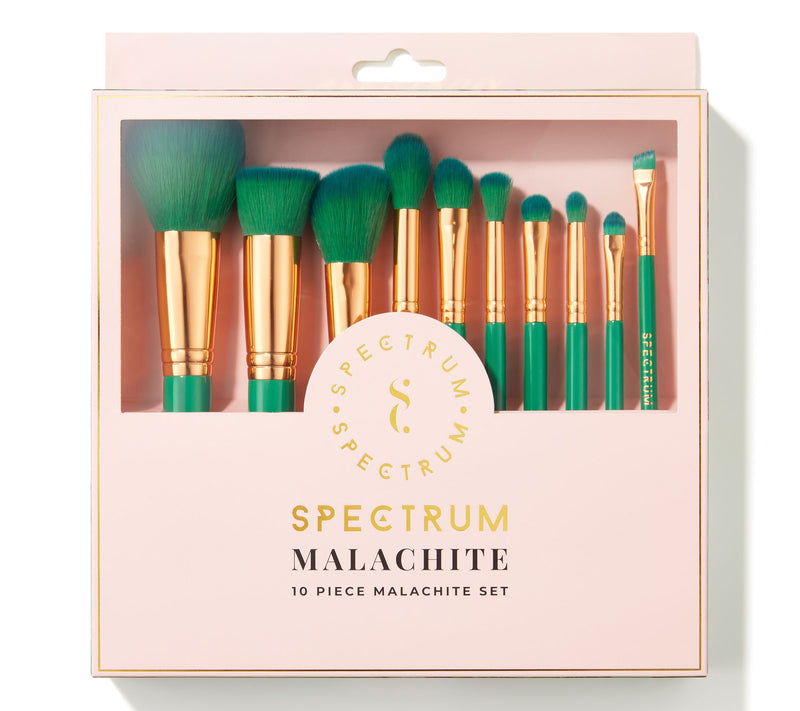 Spectrum Malach ite 10 Piece Ma keup Brush Set — View 6