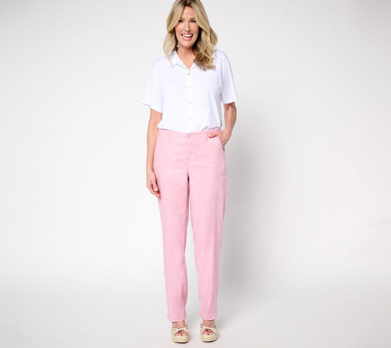 NYDJ Marilyn Linen Trouser — View 4