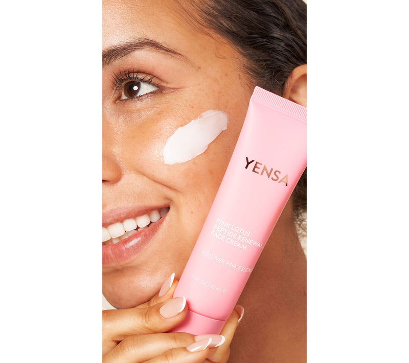 YENSA Beauty Pink Lotus Peptide Renewal Face Cream — View 3