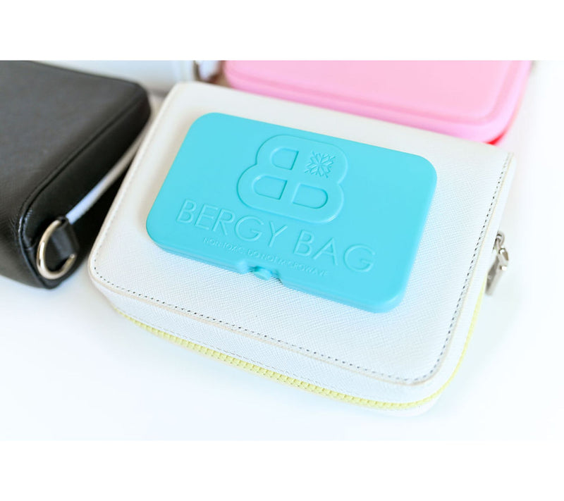 Bergy Bag Insulated Leather Cooling Zip Clutch — View 12