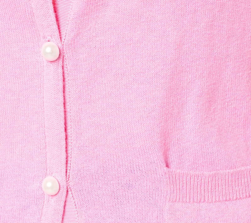 Isaac Mizrahi Live! Button Front Silk Blend Cardigan — View 16