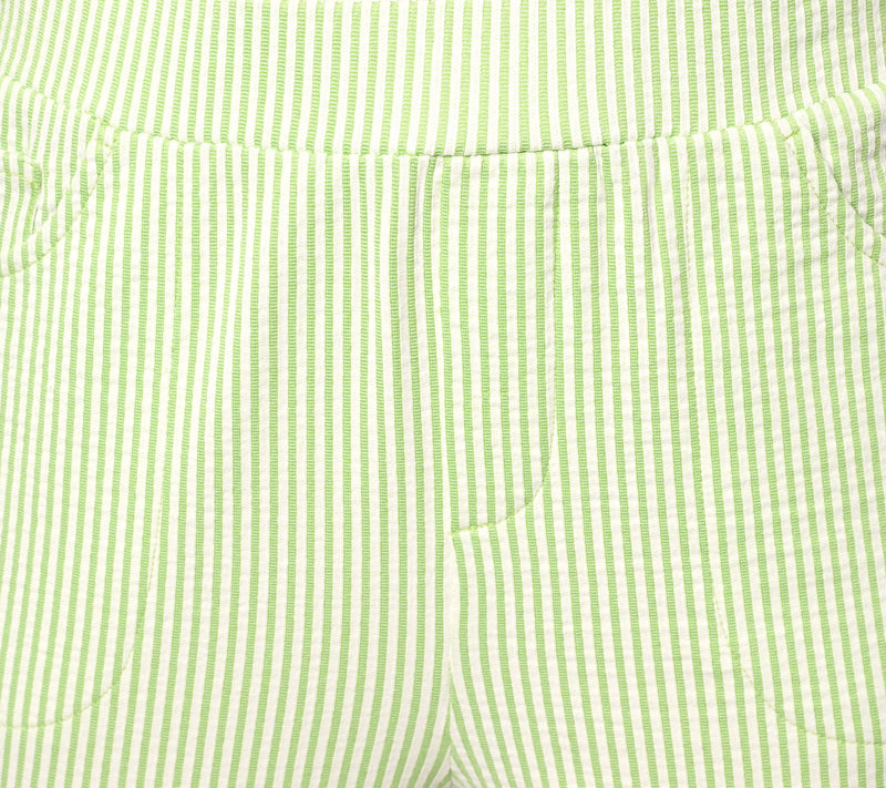 Quacker Factory Knit Seersucker 19" Capri Pant — View 6