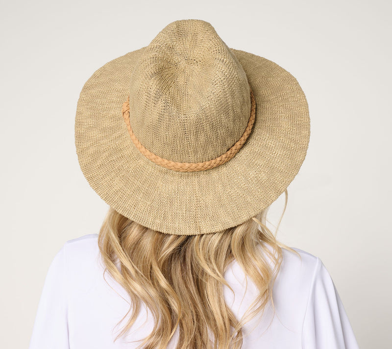 San Diego Hat Co. Knit Fedora — View 3