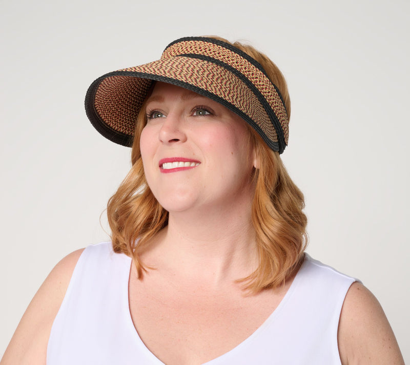 San Diego Hat Co. Roll Up Visor — View 6