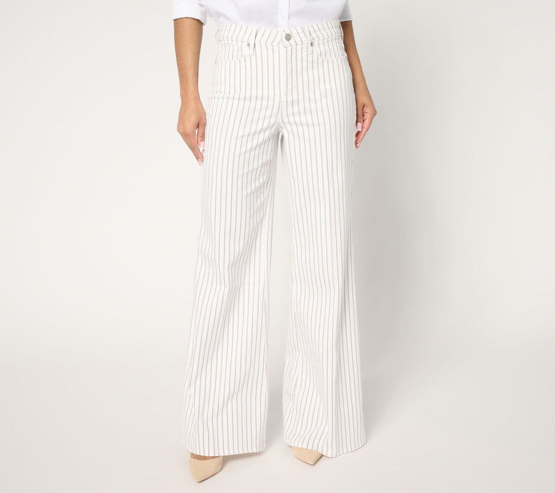 NYDJ Mia Palazzo Full-Length Jeans — View 16