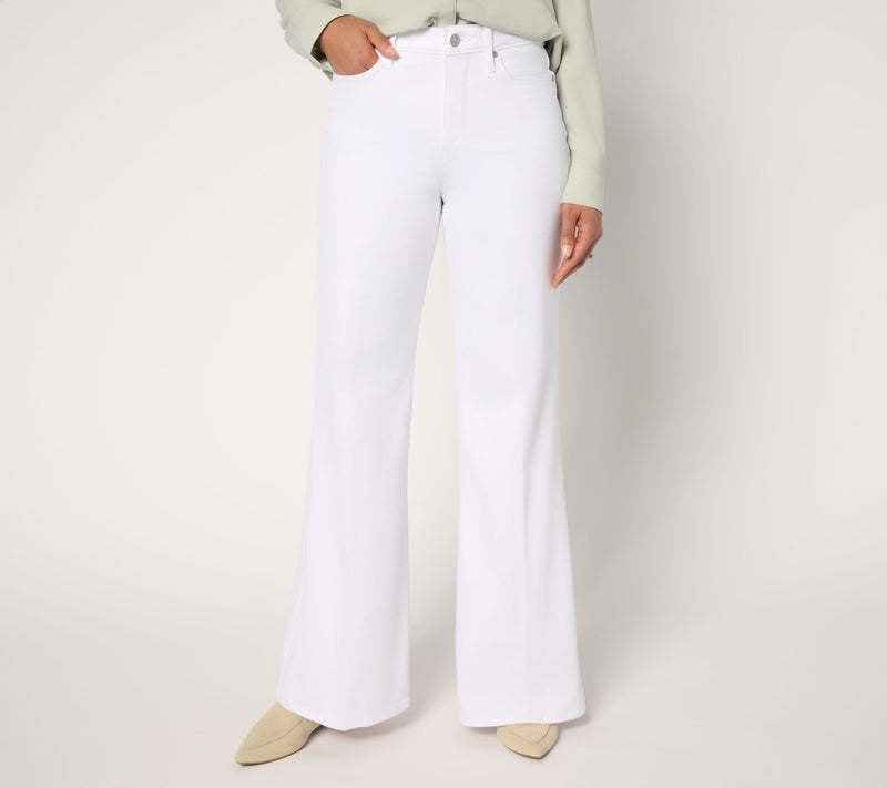 NYDJ Mia Palazzo Full-Length Jeans — View 3