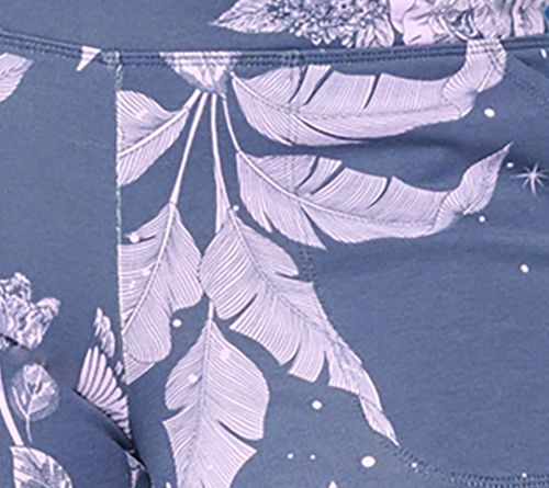Women with Control Tummy Control Regular Cotton Jersey Crop Pants — View 2