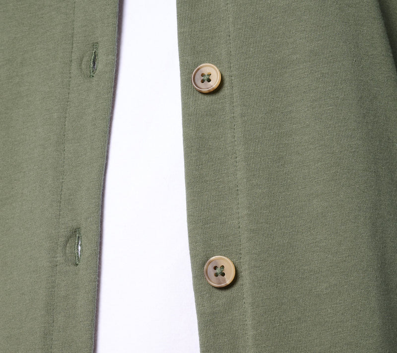 Denim & Co. Essentials Perfect Jersey Button Up Topper Cardigan — View 6