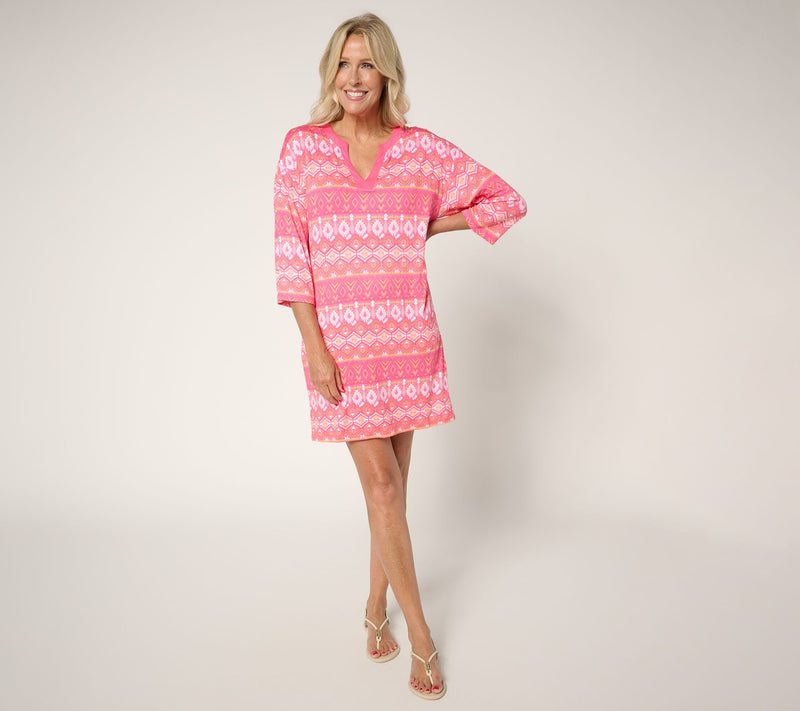 MUK LUKS Petal Knit Beach Cover Up — View 14