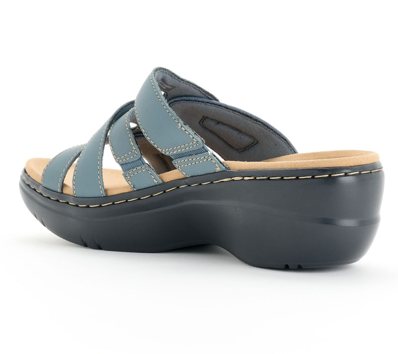 Clarks Collection Leather Slide-Sandals -Merliah2 Cove — View 13