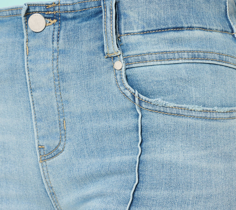 Liverpool Los Angeles Gia Crop Jean with Pintucks — View 5