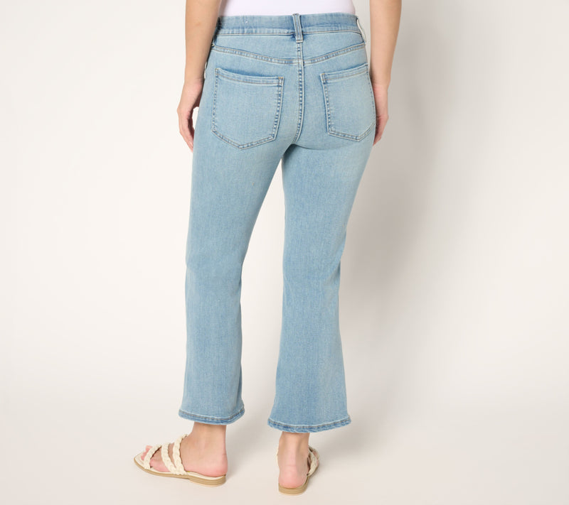 Liverpool Los Angeles Gia Crop Jean with Pintucks — View 3