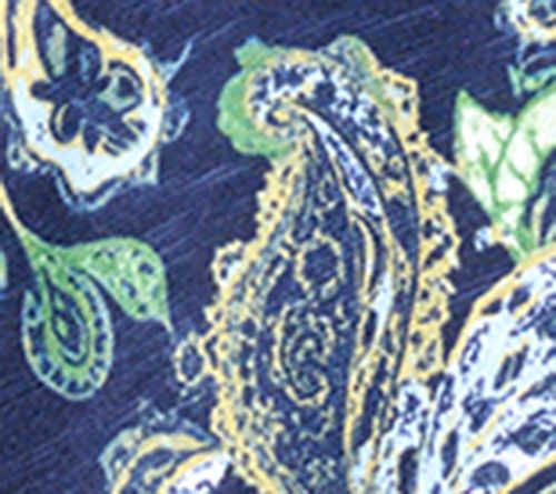 Denim & co. Linen Blend Flutter Sleeve Printed or Solid Top — View 2