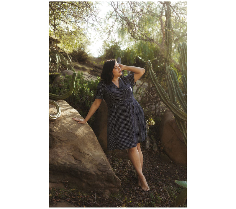 Me by Jennie Garth Regular Dottie Printed Dress — View 15