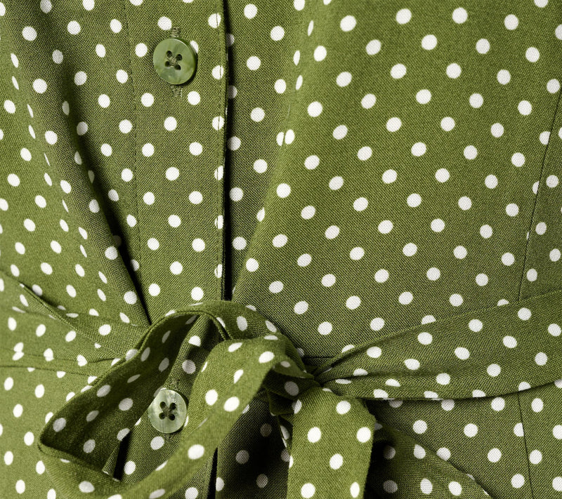 Me by Jennie Garth Petite Dottie Printed Dress — View 13