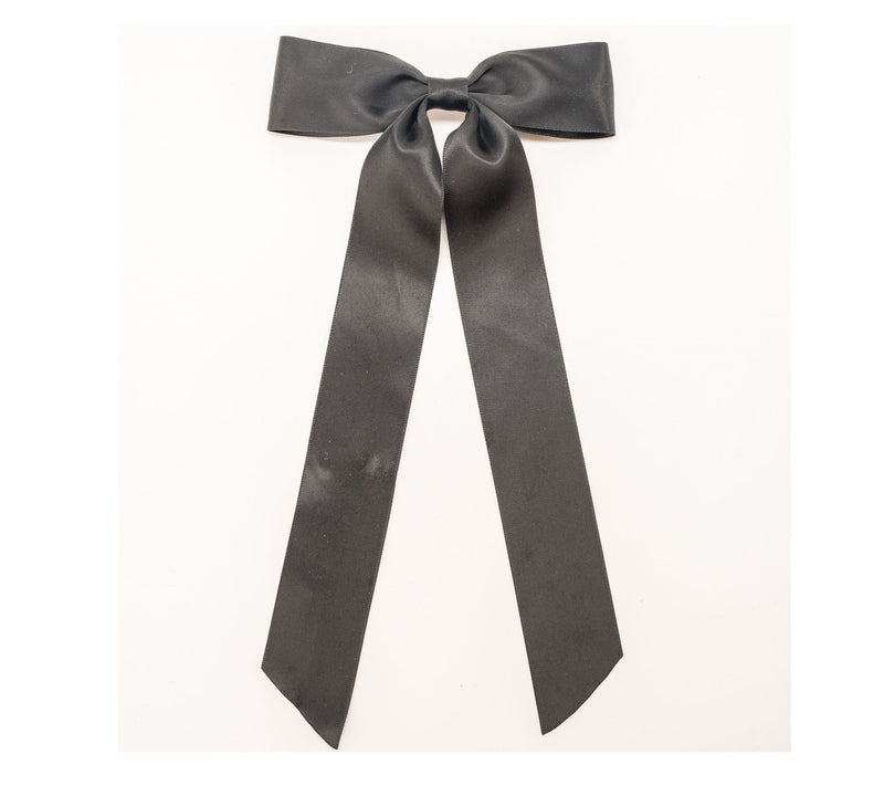Violet & Brooks Sloane Satin Bow Barrette — View 9