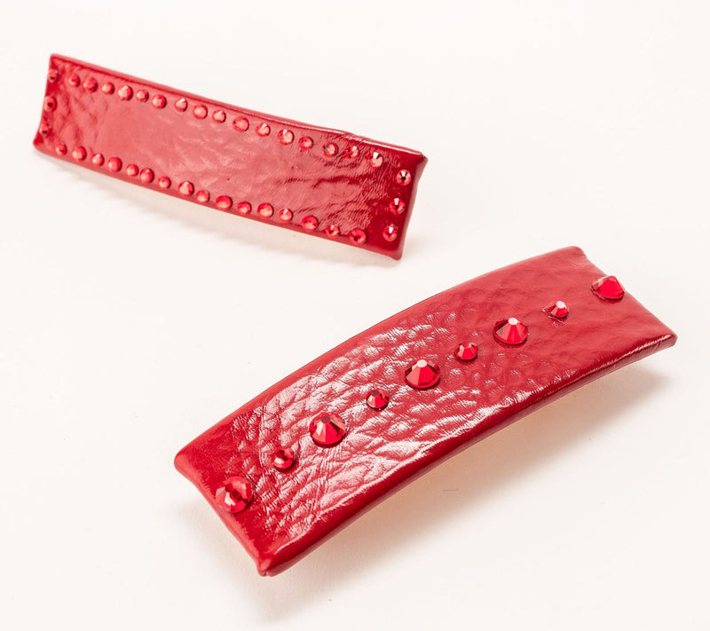 Violet & Brooks Paige Crystal Barrette Set — View 3