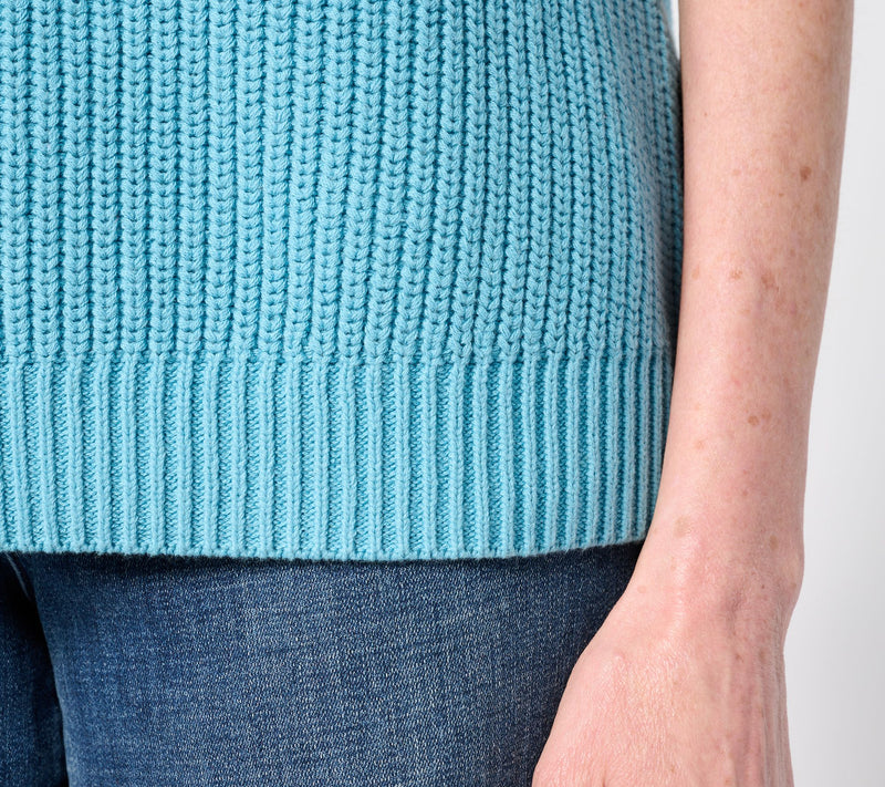 Martha Stewart Signature Knit Dolman Sleeve Cotton Sweater — View 14